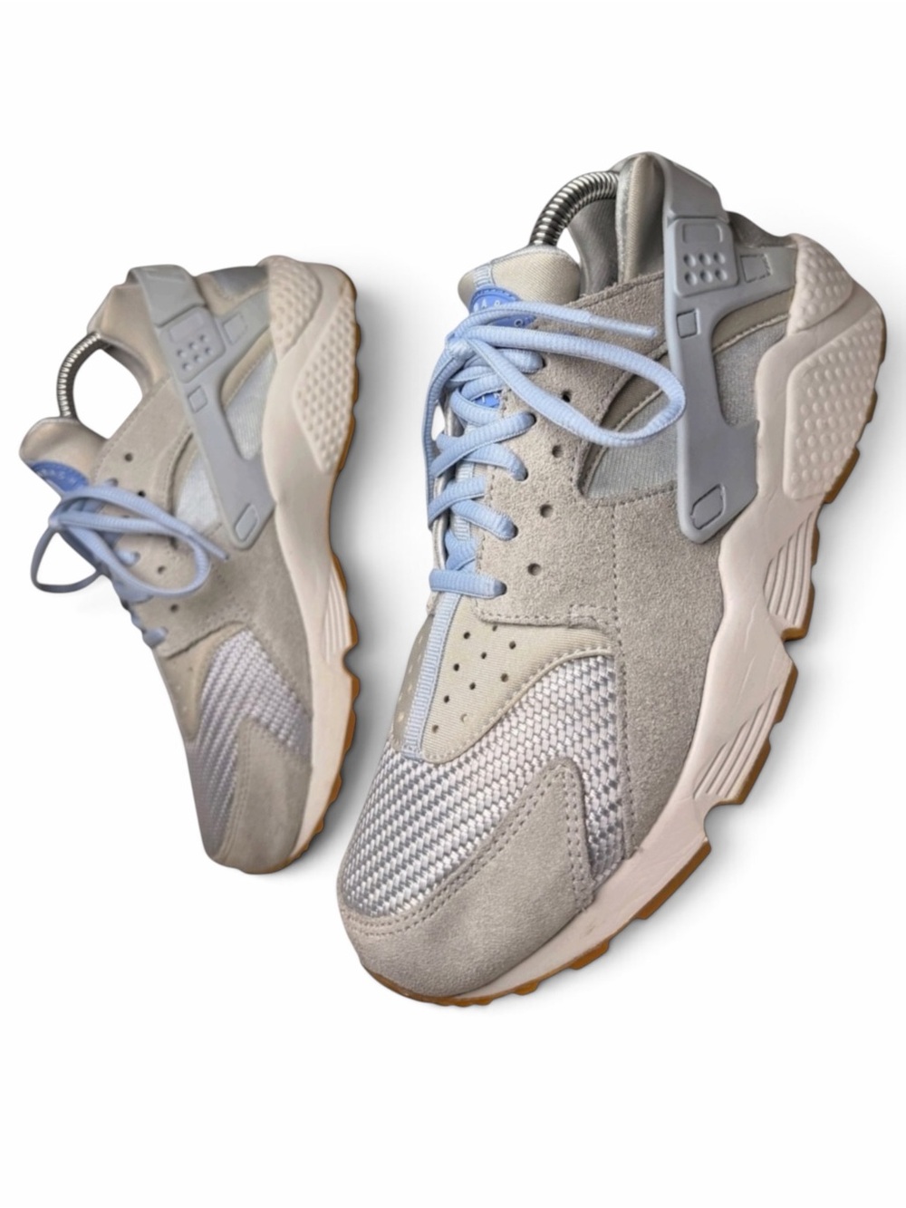 Nike Air Huarache Run TXT Porpoise Sneakers Womens 10 818597-400